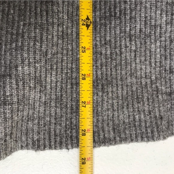 Lovestitch Marled Gray Open Front Cardigan Sweater Women Size Medium Large - Picture 11 of 12